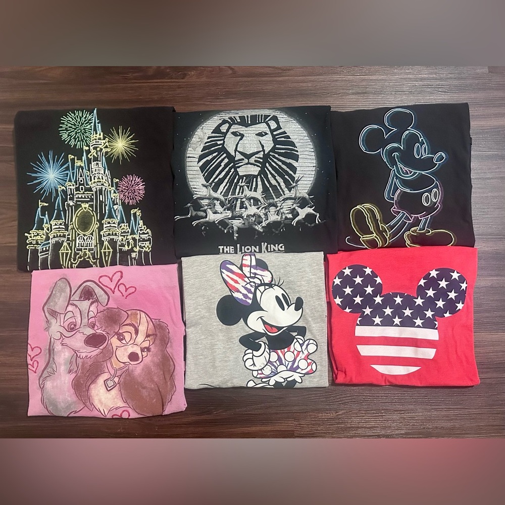 Disney Graphic T-Shirts Set
